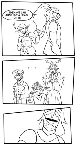 Short comic of some shenanigans that happened in one of our pathfinder sessions
